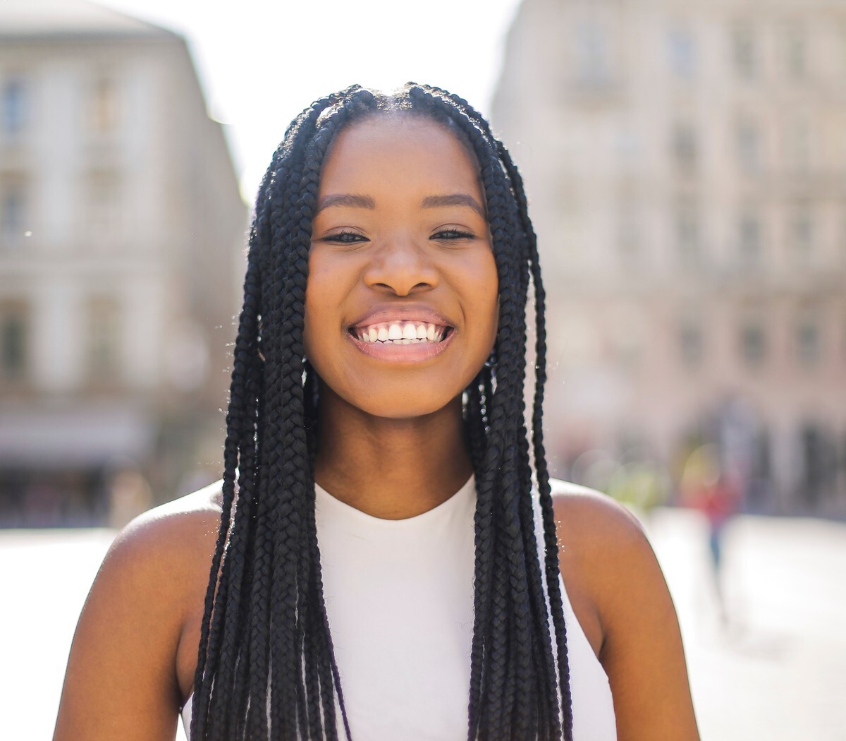 Smiling Vanitvelt Dentistry patient
